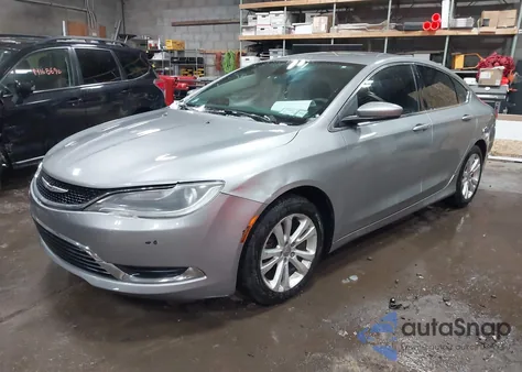 2016 Chrysler 200 Limited из США, поврежденный, VIN 1C3CCCAB0GN109405